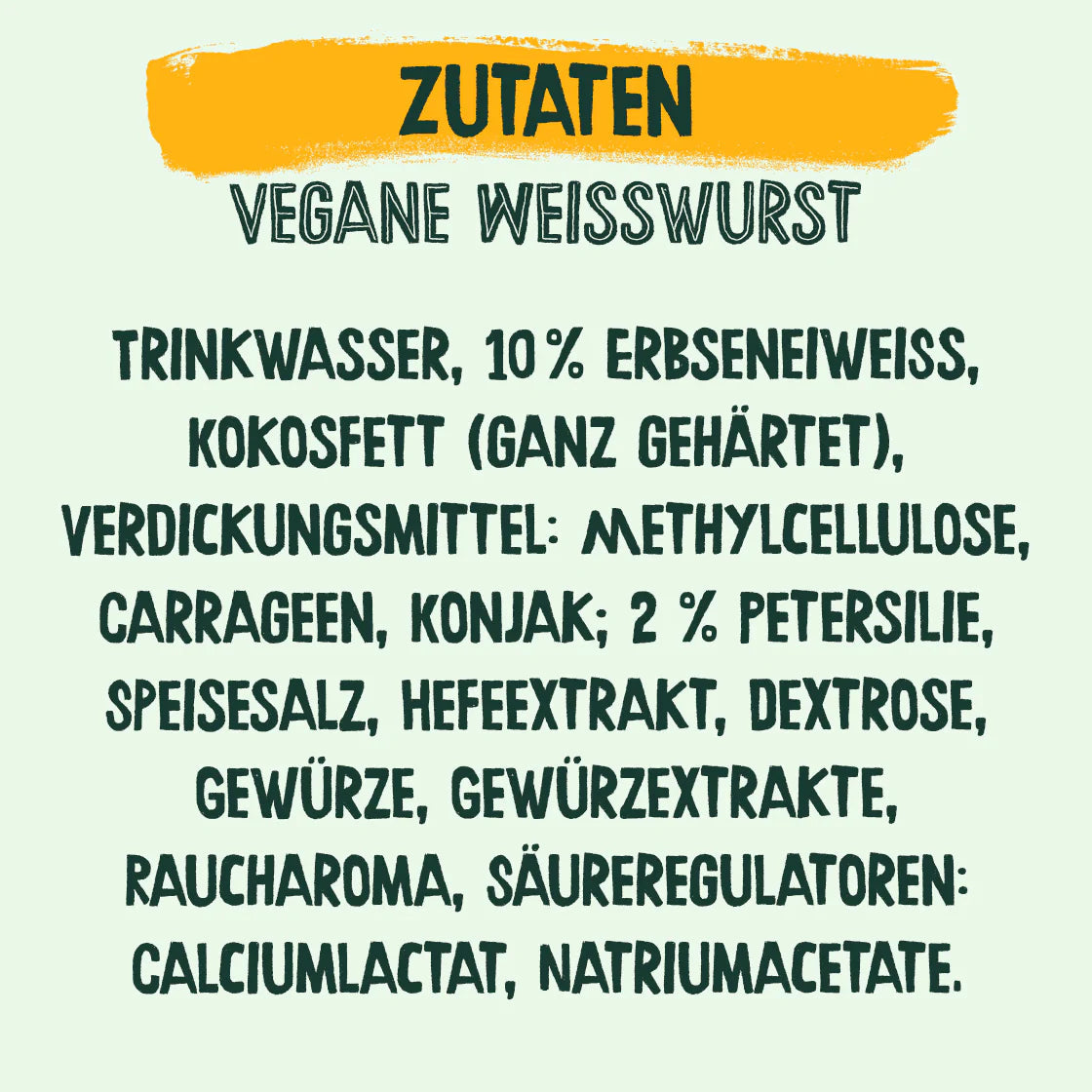 Vegan Sausage (Currywurst-style) - 5 Pack