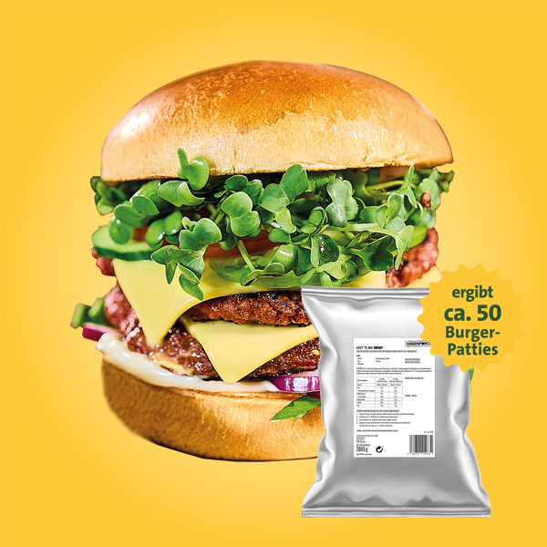 Veganer Burger-Mix