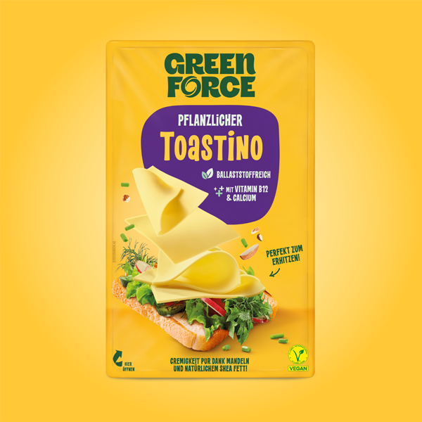 Pflanzlicher Toastino